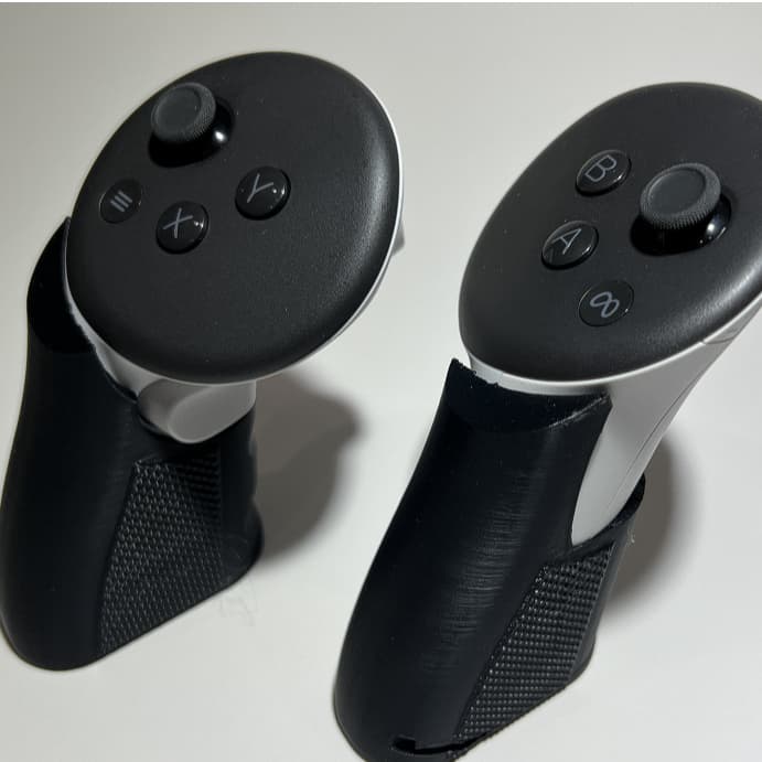 Empunhadura de pistola para Oculus Quest 3 - Óculos de realidade virtual