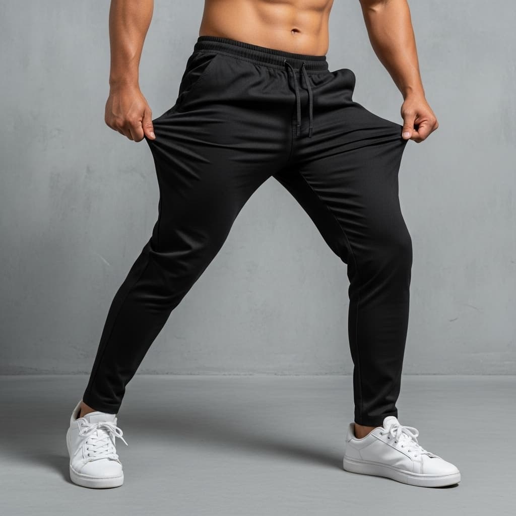 Calça Jogger Dry Fit Com Elastano Leve Fresco Rápida Secagem Pratica de Esportes Academia