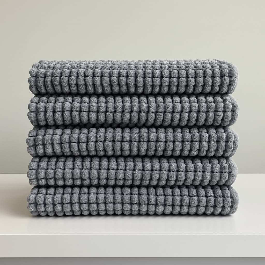 Tapete de Banheiro Bolinha Super Macio 60 x 40cm Varias Cores Antiderrapante