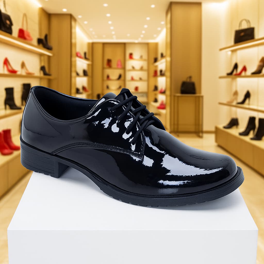 Sapato Oxford Feminino Salto Baixo Casual