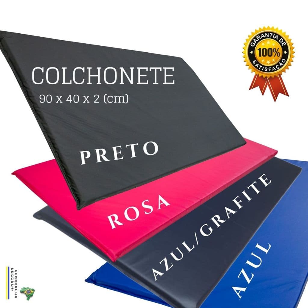 colchonete 90x45X2,5 -90X40X2 & (3cm) - exercícios físicos, academia, ginastica, pet,  yoga, creche.