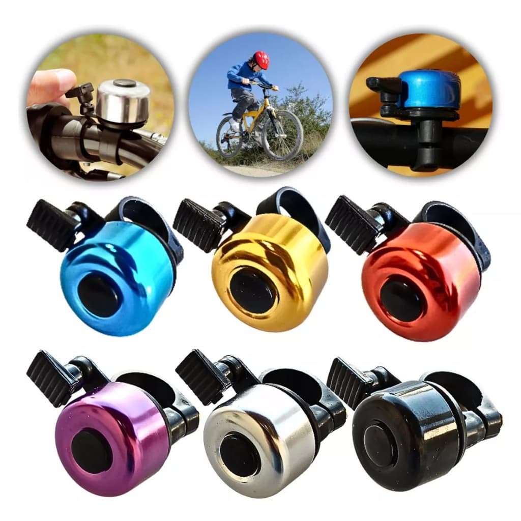 Buzina de bicicleta bike Campainha infantil e adulto universal cores diversas