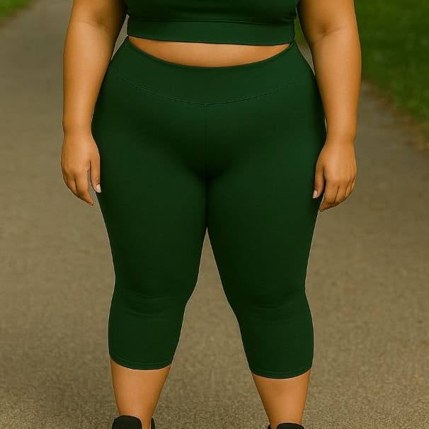 CALÇA FEMININA CAPRI CORSARIO PLUS SIZE DO P AO G4
