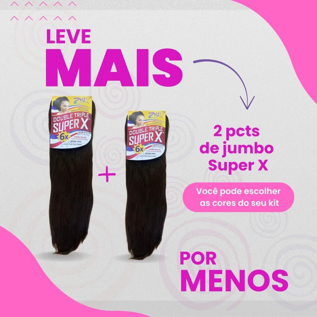 KIT 2 UNIDADES DE JUMBO SUPER X 400gr