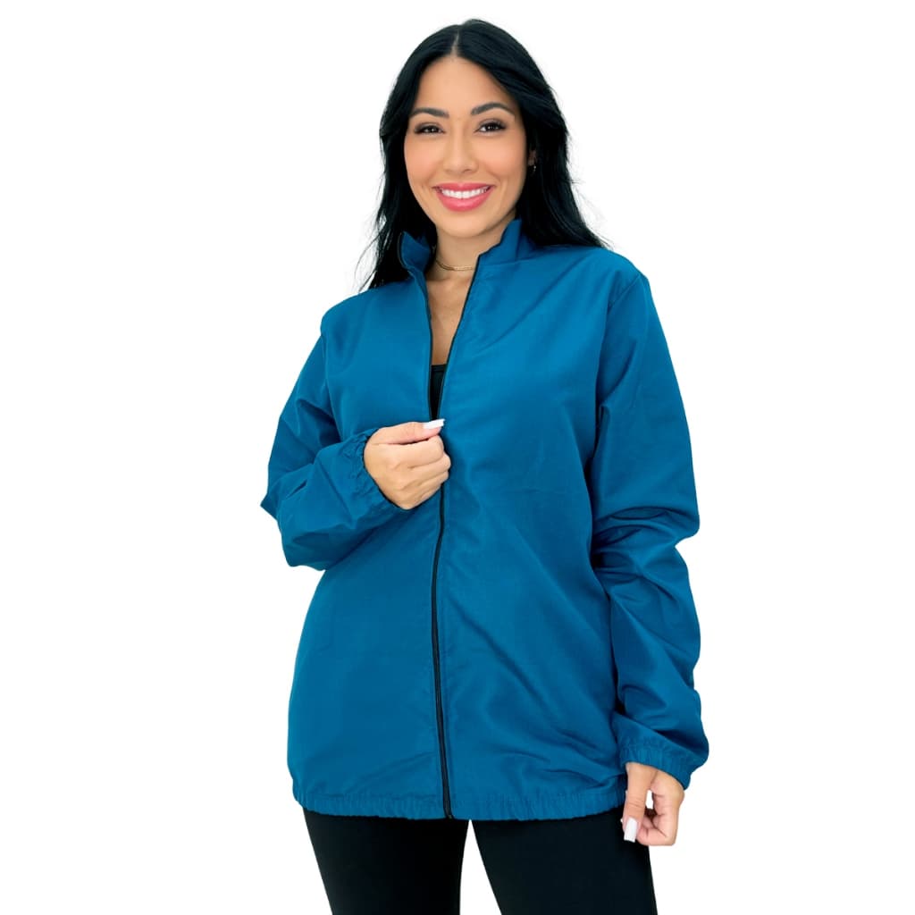 Casaco Corta Vento Feminino Com Bolsos Magic Confecção