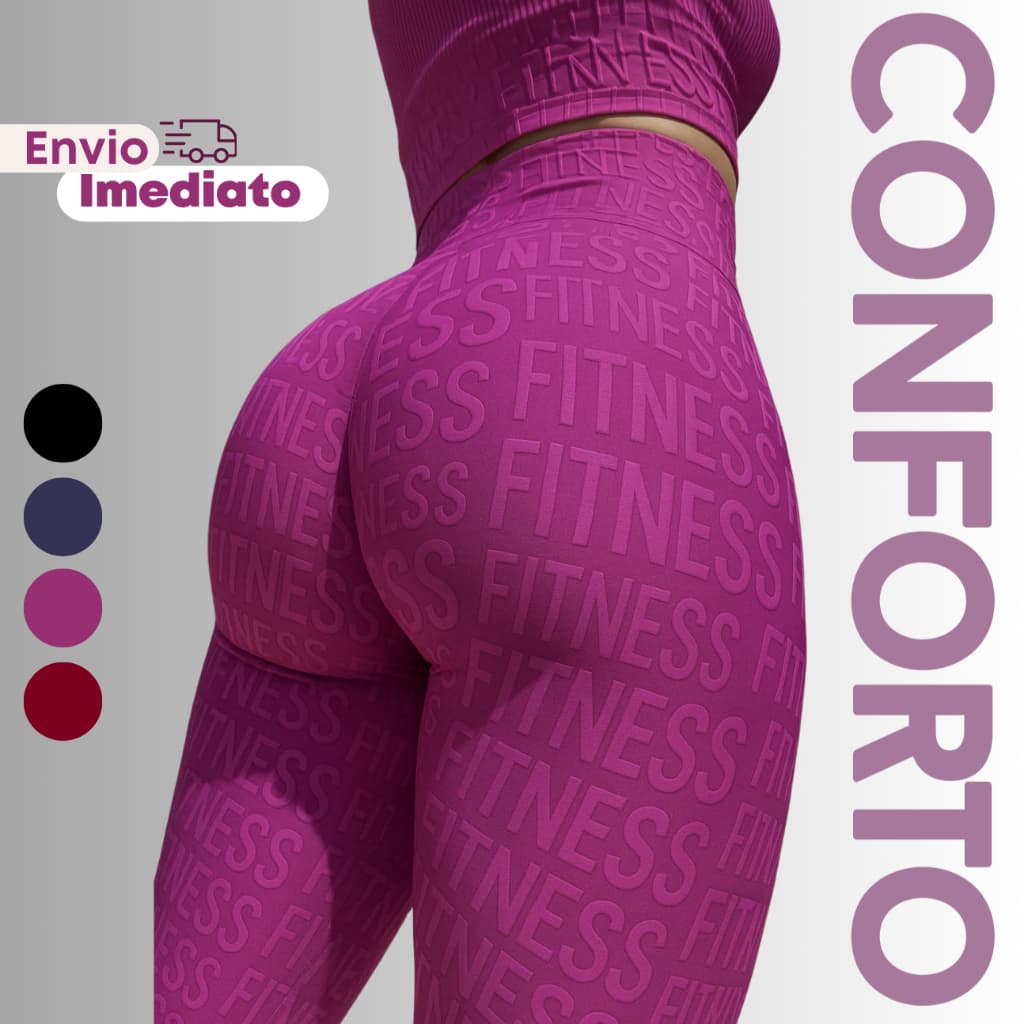 Legging Feminina Fitness 3D Cintura Alta | Compressão e Conforto | Academia e Corrida