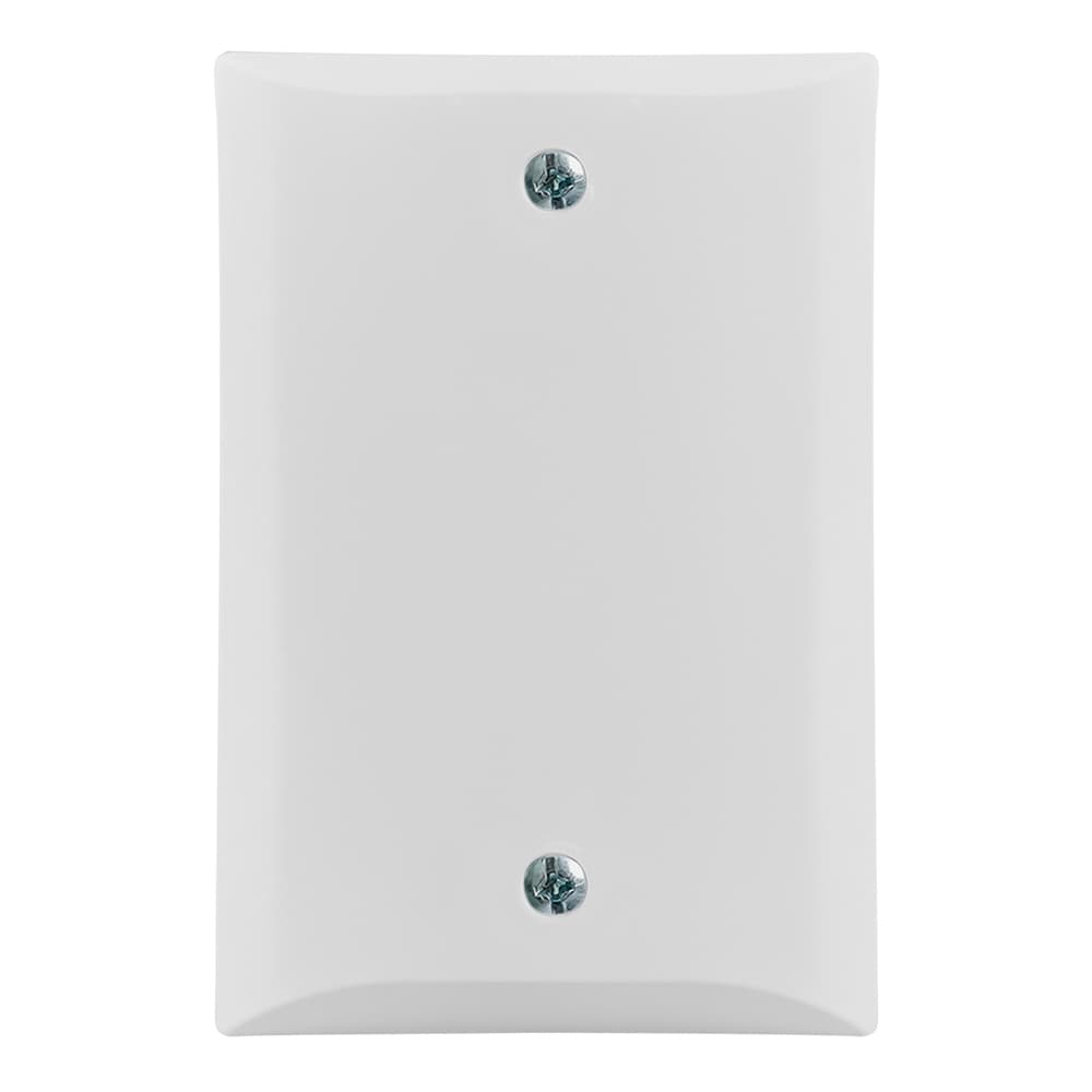 Kit 5 Espelho Cego Placa Sem Furo Branca Para Tomada Interruptor