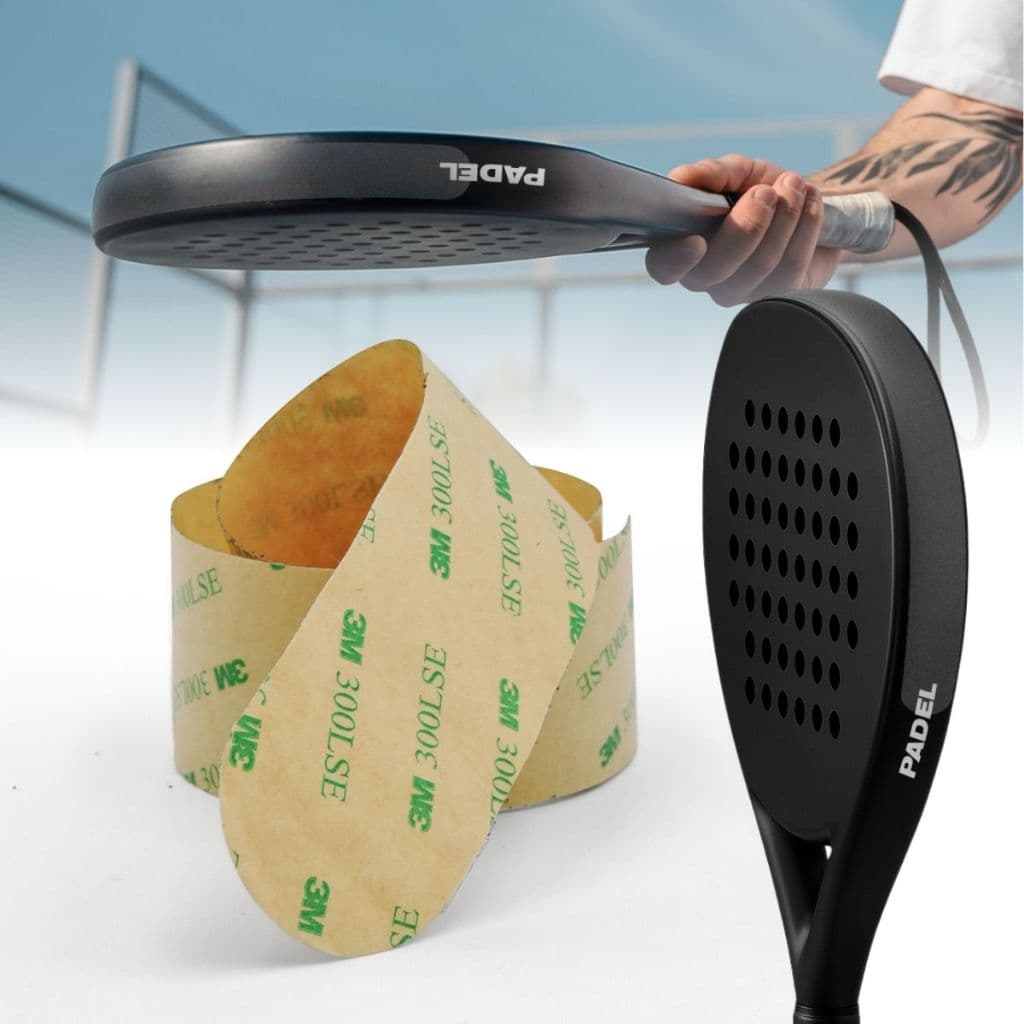 Protetor Raquete Padel Tennis Borda Fita Protetor 3m Resistente Para Raquete De Padel Transparente