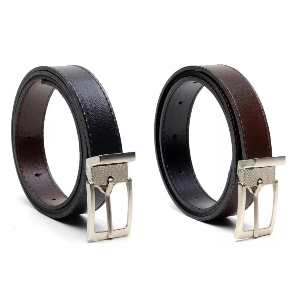 Kit 2 Cintos Infantil Social Dupla Face Fivela Removível 0,90cm