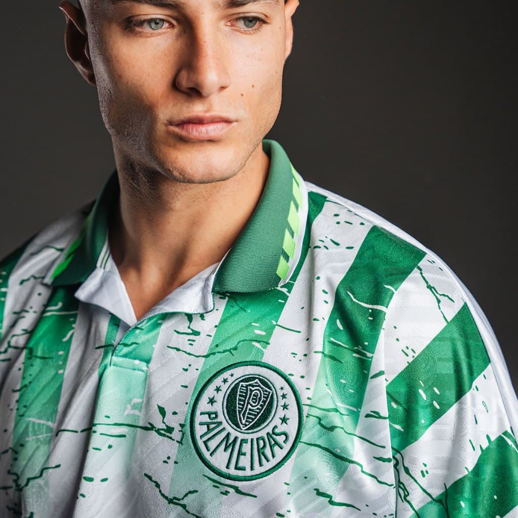 Camisa Polo Palmeiras Away Retrô 1996 Masculina Oficial