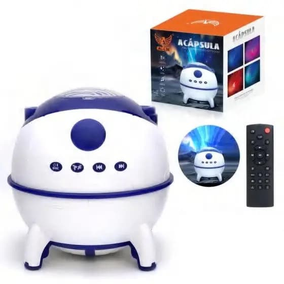 Projetor Galáxia AL-L36 com Bluetooth e Controle Remoto