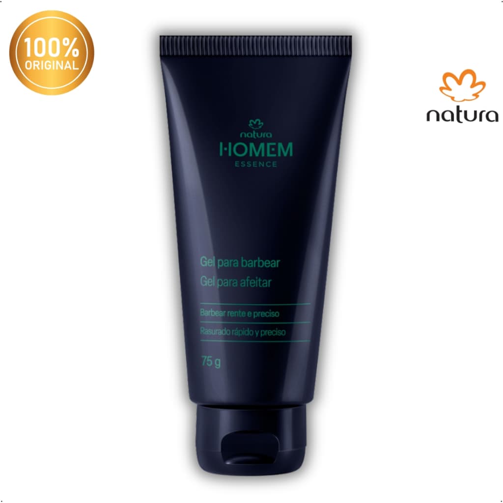 Gel para Barbear Natura Homem Essence 75g masculino