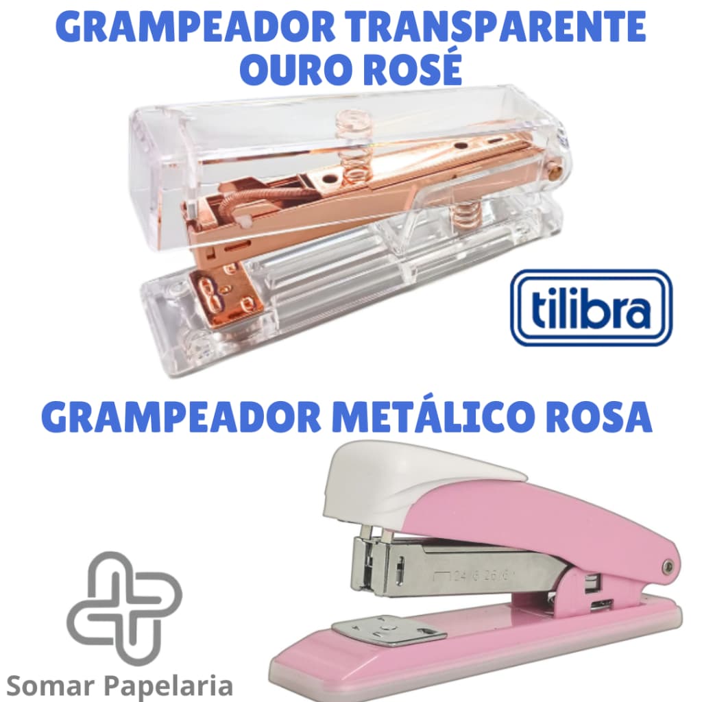 Grampeador de Mesa para 20 Folhas - Tilibra