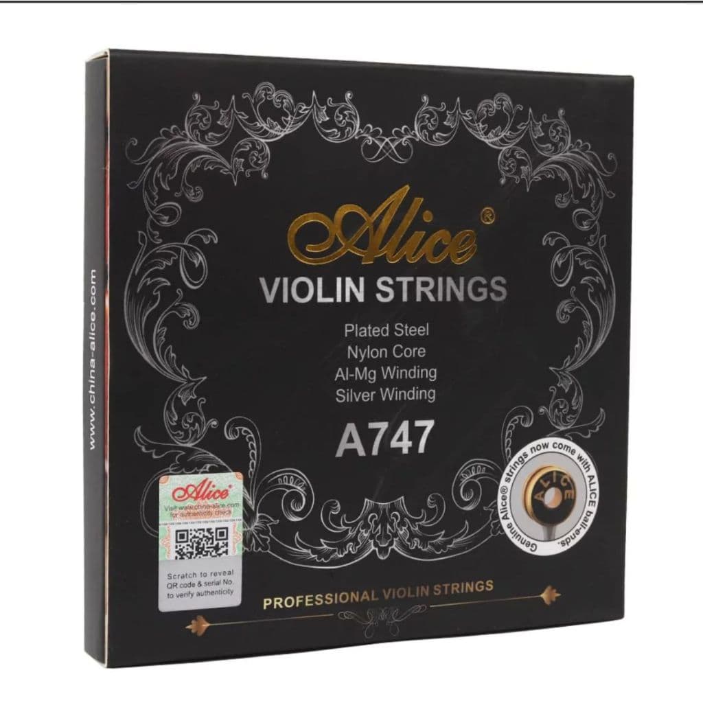 Encordoamento P/ Violino Alice A747 Profissional 4/4 Cordas Alice para Violino | Produtocom Selo