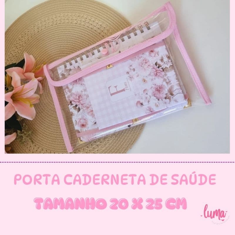 Porta Caderneta de saúde de Plástico Capa para Caderneta