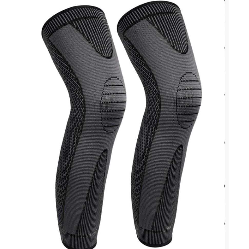 kit 2 joelheira Compressão Treino Termica Articulação Exercicios