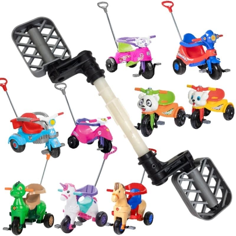 kit pedal pedais completo para carrinhos de passeio calesita peça