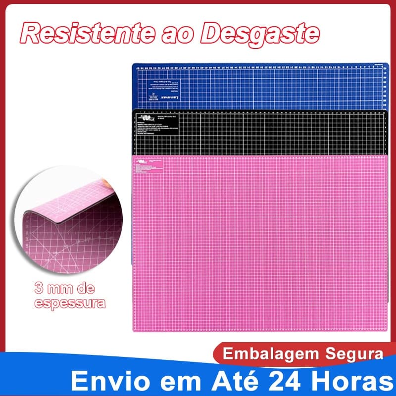 A3 A2 Tapete de Corte Base De Corte A3 30x45 Dupla Face Patchwork Artesanato Cores