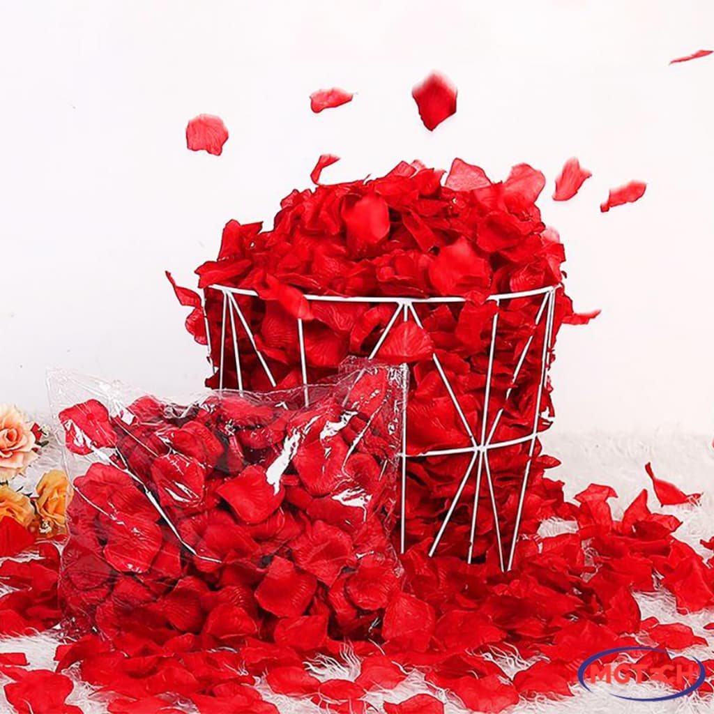 2000 Pétalas De Rosas Artificiais Vermelha Casamento Noivas Decoração 1000 Pétalas De Rosa Branca