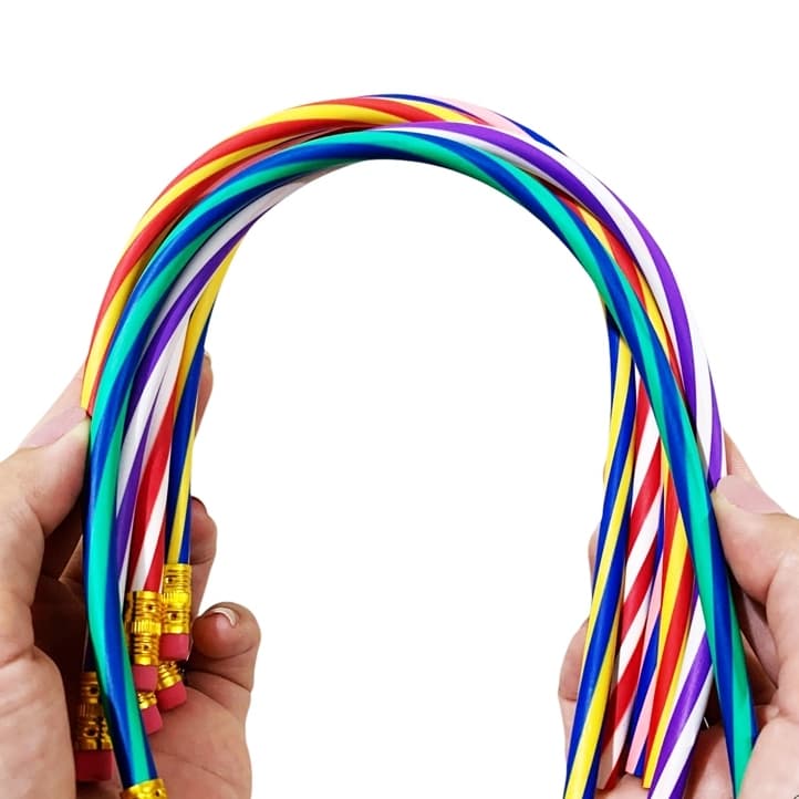 Lápis Flexível Grafite Preto Vários Tamanhos