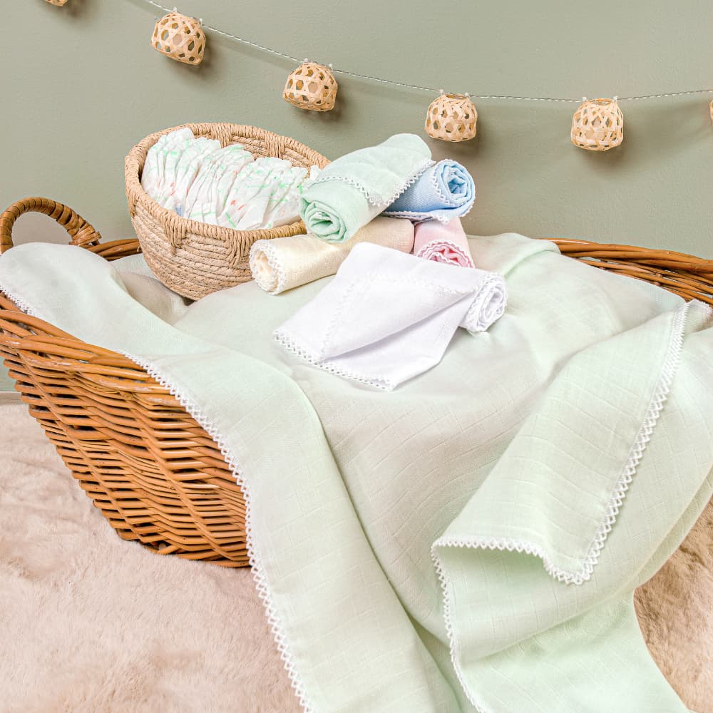 Kit Fraldas Tecido Estrela / Nicoli Color Crochê Mabber - Para Pintura e Bordado Eletrônico