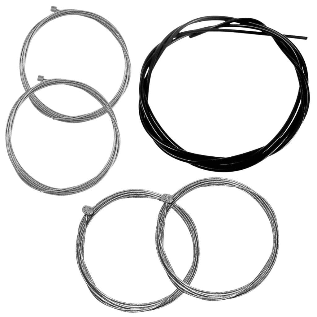 Cabos + Conduites C/teflon P/ Freio E Marcha Bike Completos