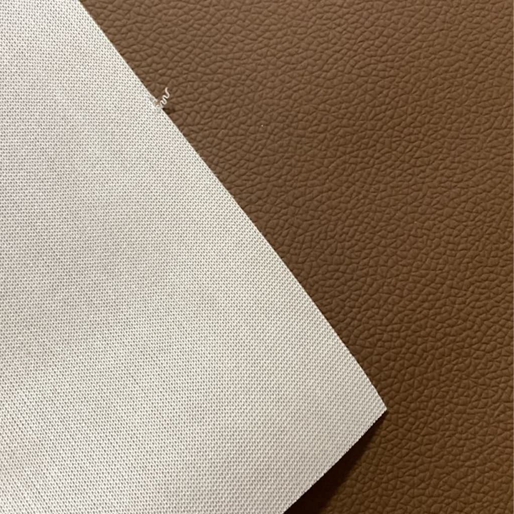 Courvin Uruguai Auto Vinil Marrom Ferrari Couro Sintético Tapeçaria Automotivo Sofá 1,4m X 1m