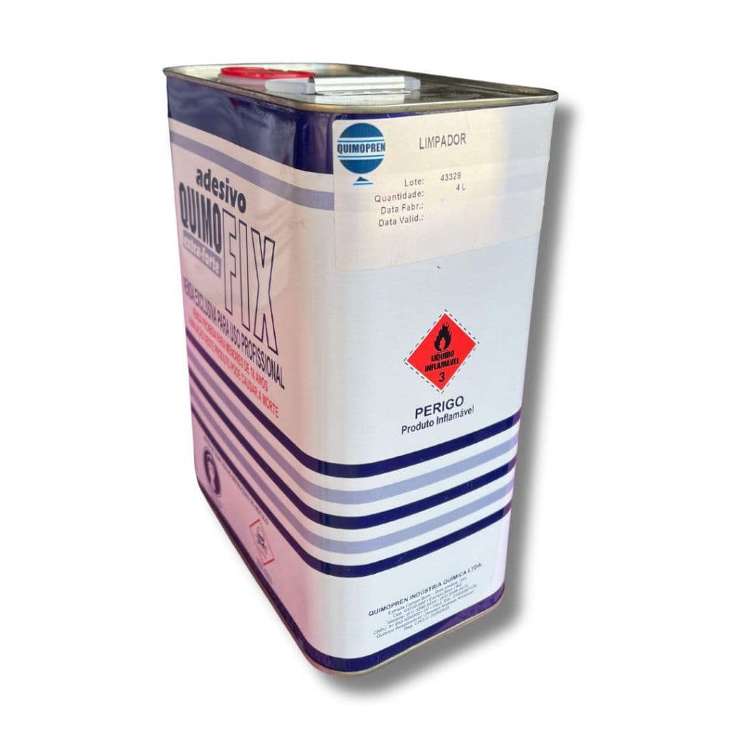 Limpador 4 Litros Quimopren – Removedor Profissional de Resíduos de Cola e Adesivo