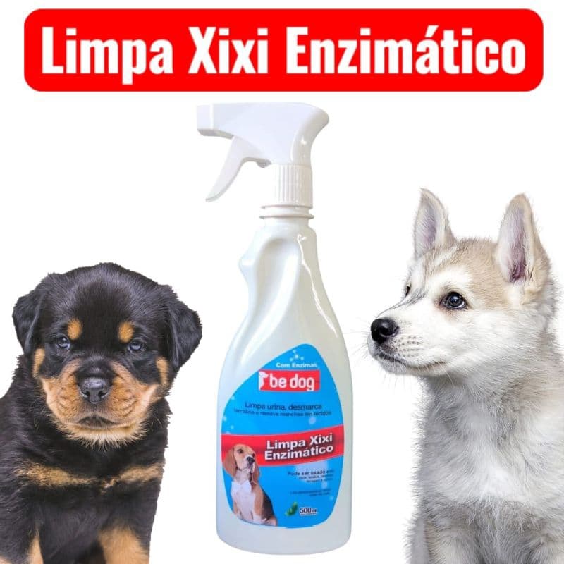 Limpa Xixi Enzimático BeDog 500ml Removedor de Odor e Manchas Desmarca Território Cães  + Embalagem Reforçada Baupet