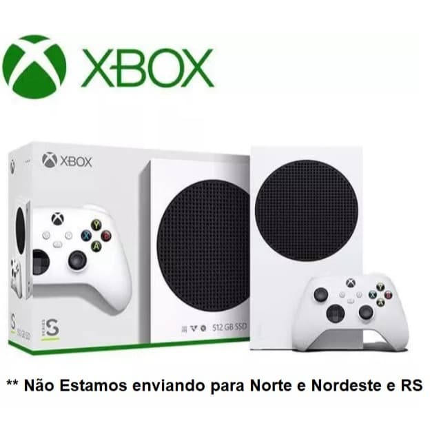 Console Microsoft Xbox Series S 512GB Standard Branco novo ( Vitrine )