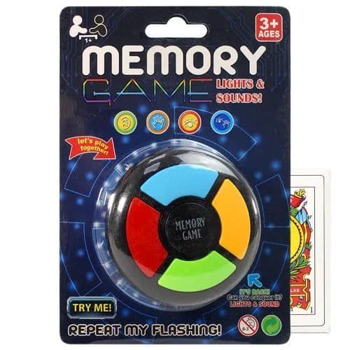 Jogo Memória Eletrônico Infantil Quatro Cores Genius Sons e Luzes