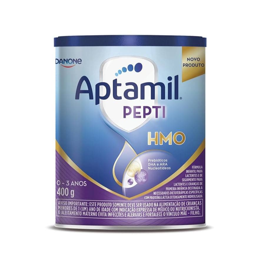 Fórmula Infantil Aptamil Pepti Danone Nutricia 400g ROTULO NOVO ENVIO IMEDIATO NOTA FISCAL