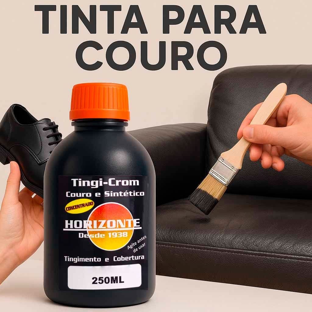 tinta para couro e sintetico horizonte 250ml