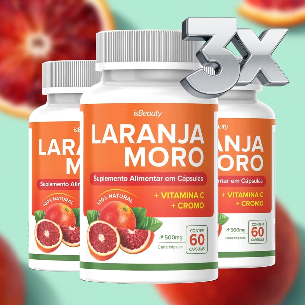 Kit Laranja M premium 180 Cápsulas - Envio Imediato
