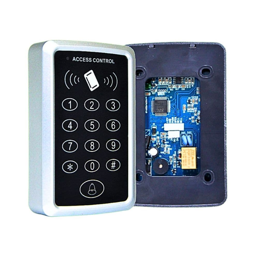 Controle Acesso Rfid Aproximação Chaveiro Tag Senha E Cartão Ipec Teclado Rfid A2357
