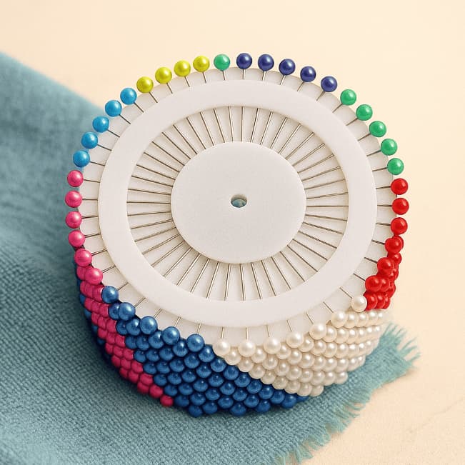 Alfinete Colorido Para Costura Artesanato Com 480 Pinos