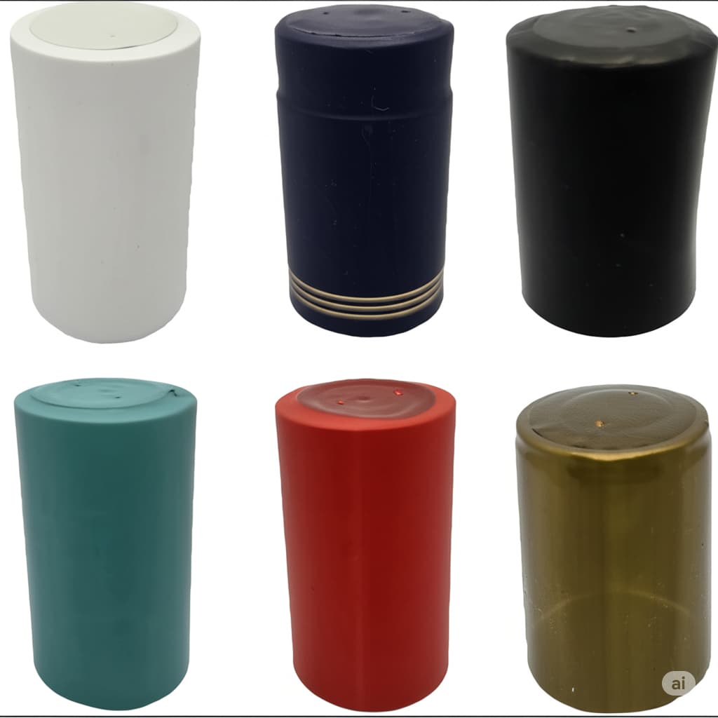 100 ou 200 Lacres Termoencolhível P/ Vinho om Diversos Tamanhos