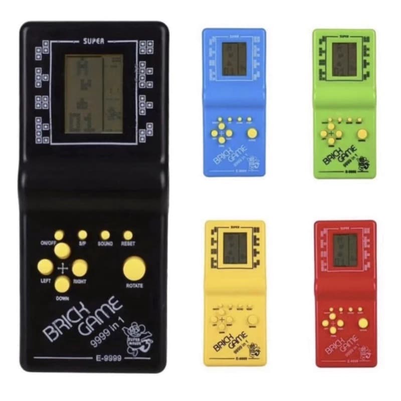 Super Mini Game Brick Game Portátil E9999 jogos