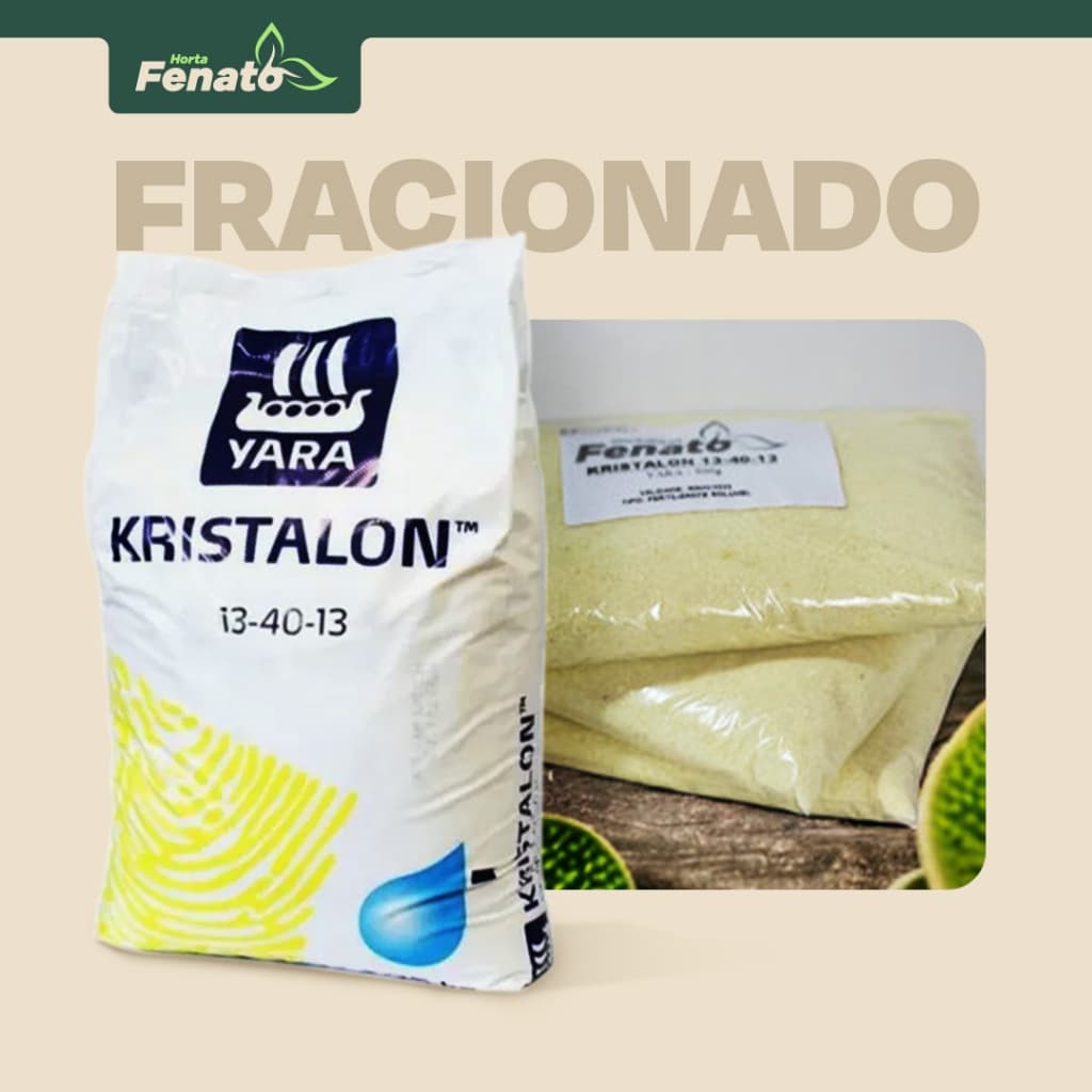 Adubo Solúvel para Mudas Kristalon Amarelo YaraTera 13-40-13 (FRACIONADO)