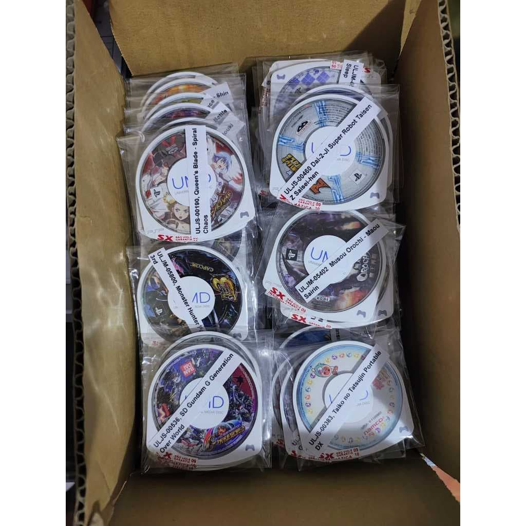 Jogos Originais (japonês) Loose PSP (1)