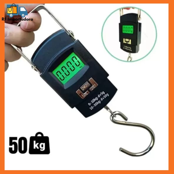 Balança Digital De Mão De Precisão Para Bagagens, Sacolas Portátil Até 50KG STC-02