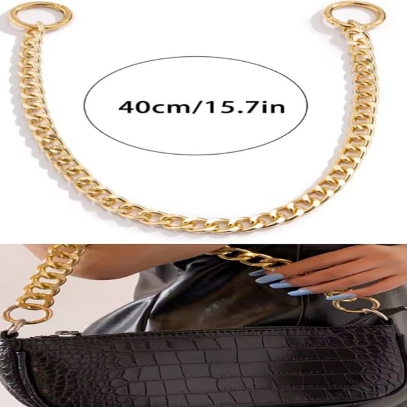 Alça Para Bolsa Com Argolas Articulada