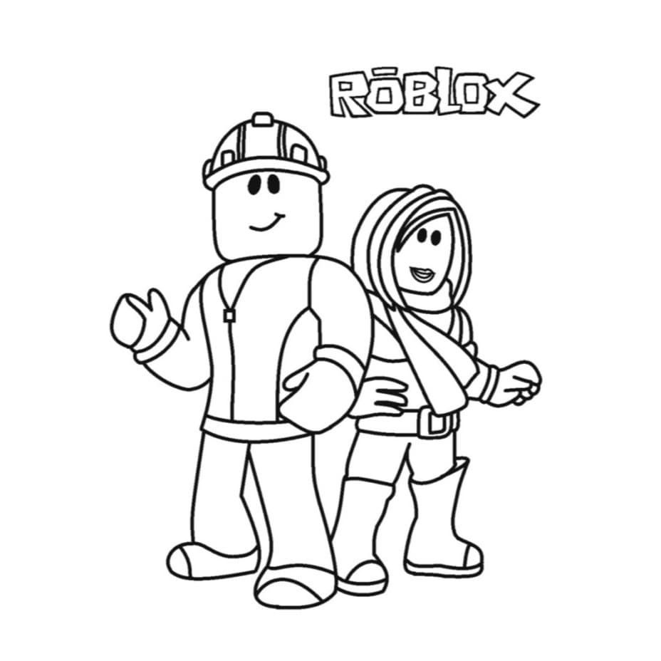 DESENHOS DO ROBLOX para colorir- FOLHAS SOLTAS 75g
