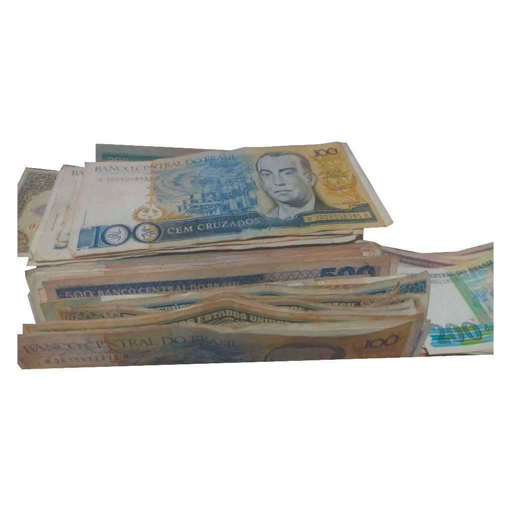 Lote com 10 cedulas nacionais MBC sem repetição