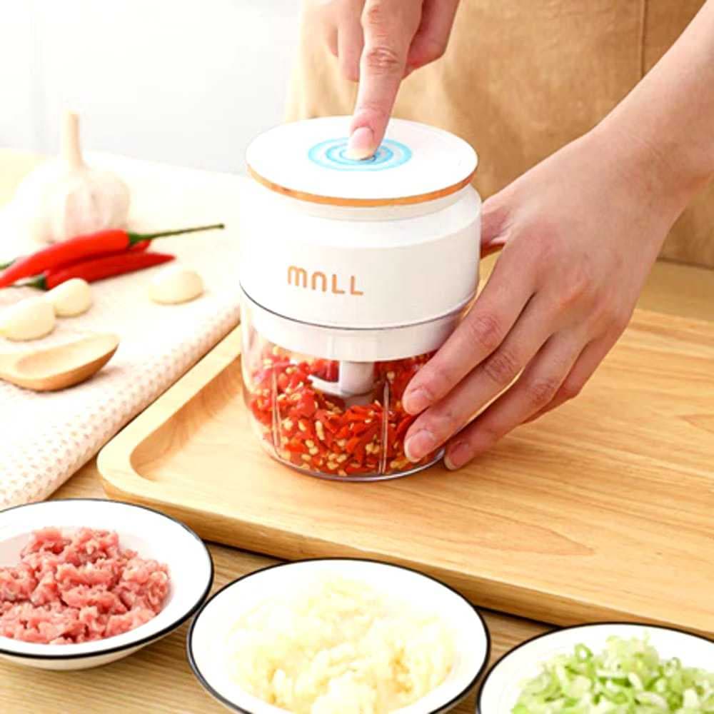 Mini Processador Portátil USB - Azul