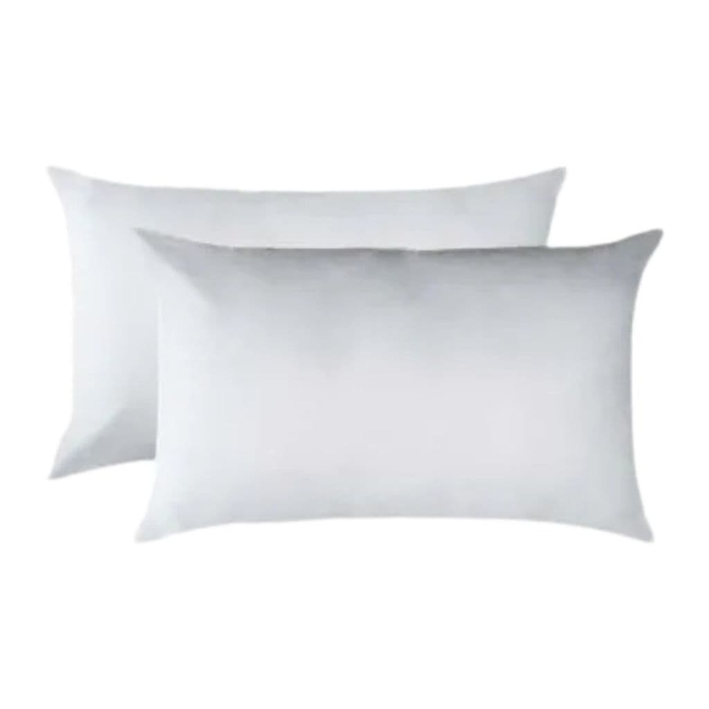 Kit 2 Refil de Almofada Baguete Flocos de Espuma 50x30cm