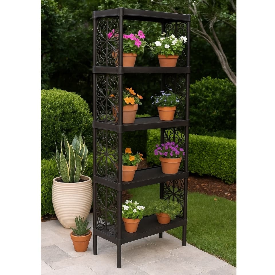 Suporte para Plantas Estante decorativa de Jardim