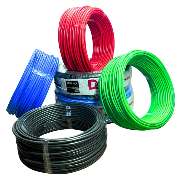 Fio Elétrico Flexível 6mm 100m Anti-Chama HP Flex – 750V