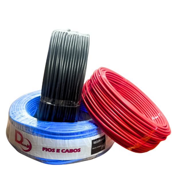 Cabo Elétrico Flexível HP Flex 6mm 25 Metros – Anti-Chama