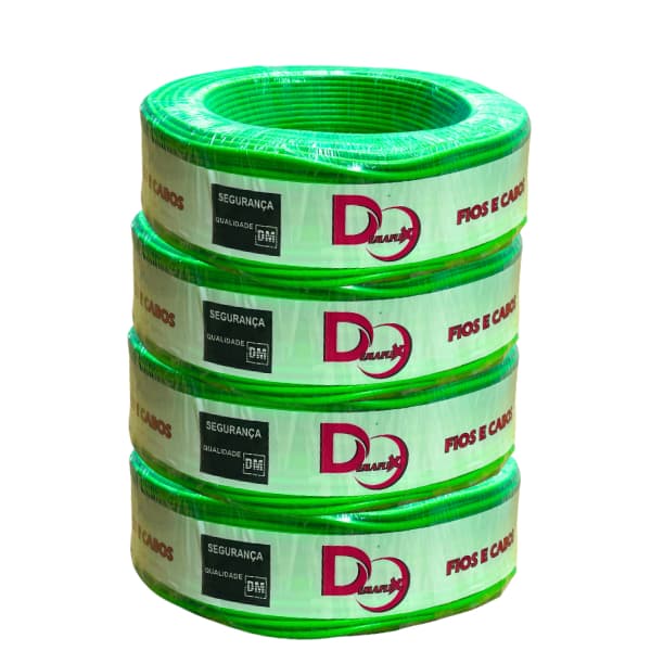 Cabo Elétrico Flexível HP Flex 6mm 25m – 750V – Anti-Chama